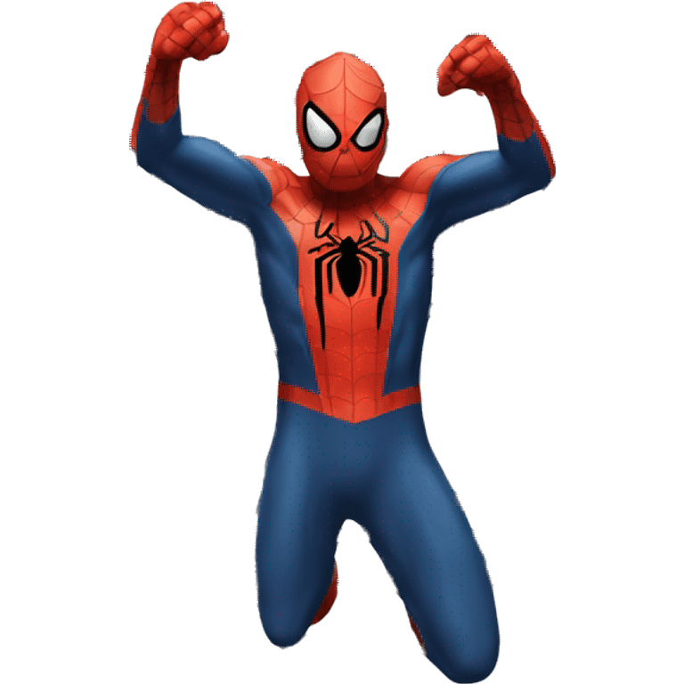 spiderman with web shooters emoji