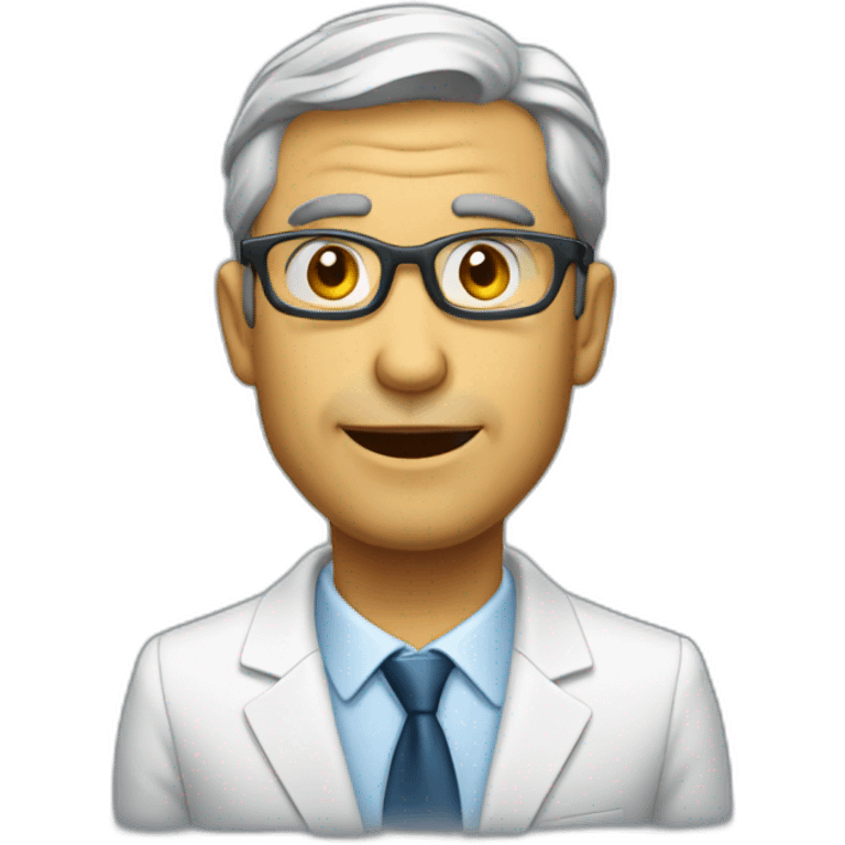 empresario cabeça tv emoji