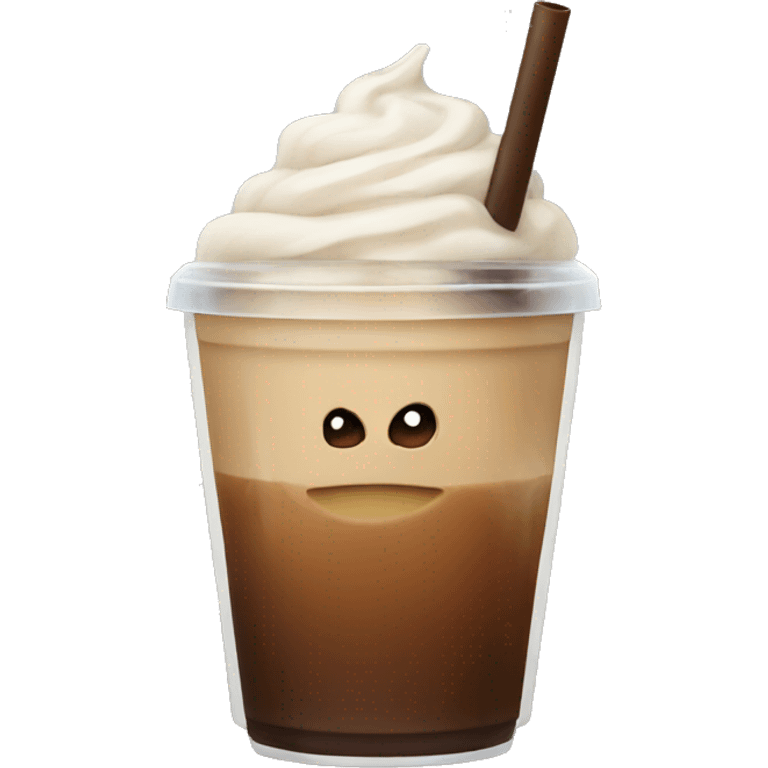 Ice coffee  emoji