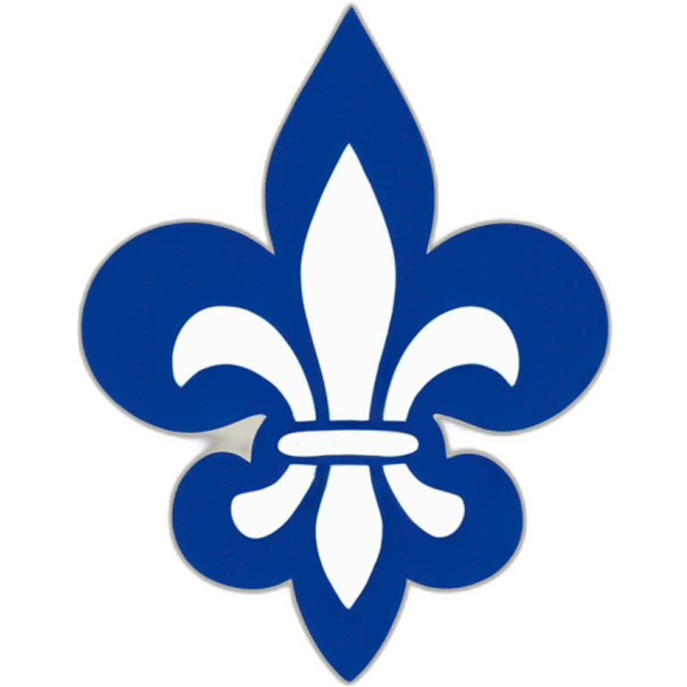 Drapeau Bosnie fleur de lys emoji