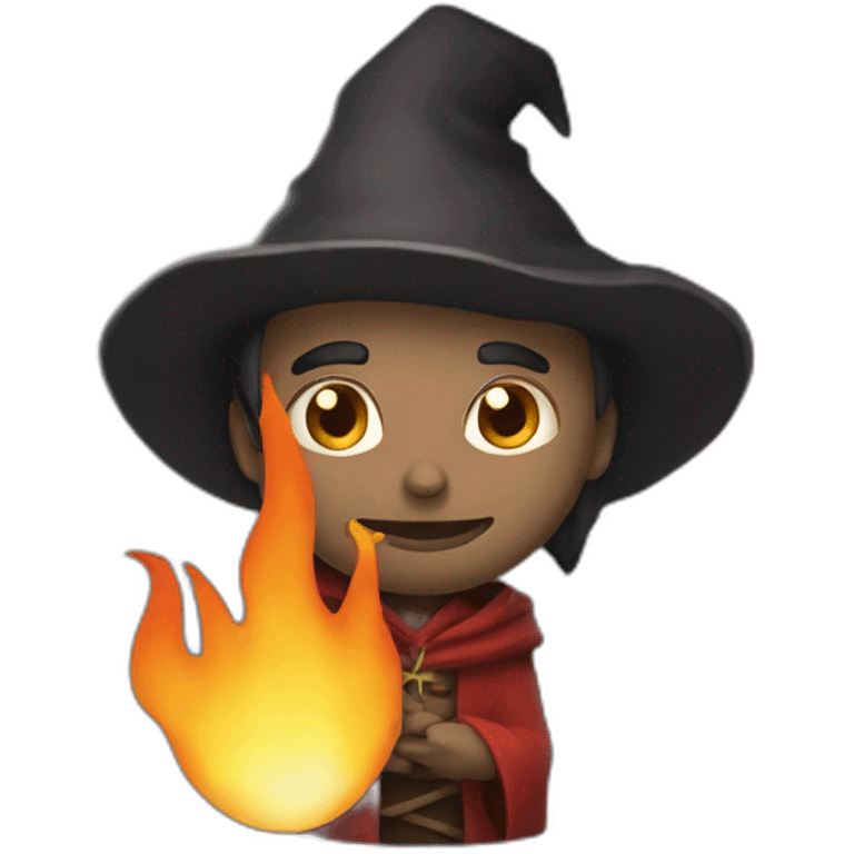 fire sorcier emoji