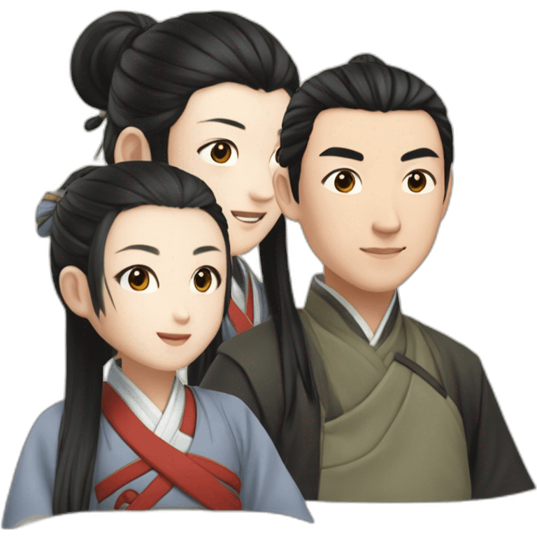 Wei wuxian and Lan wangji emoji