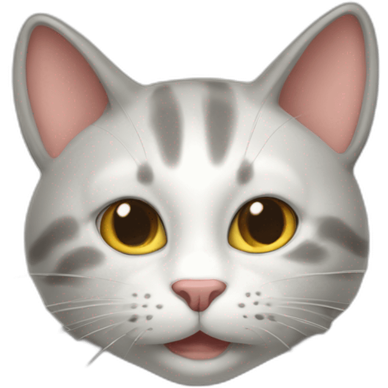 le chat avec la souris emoji