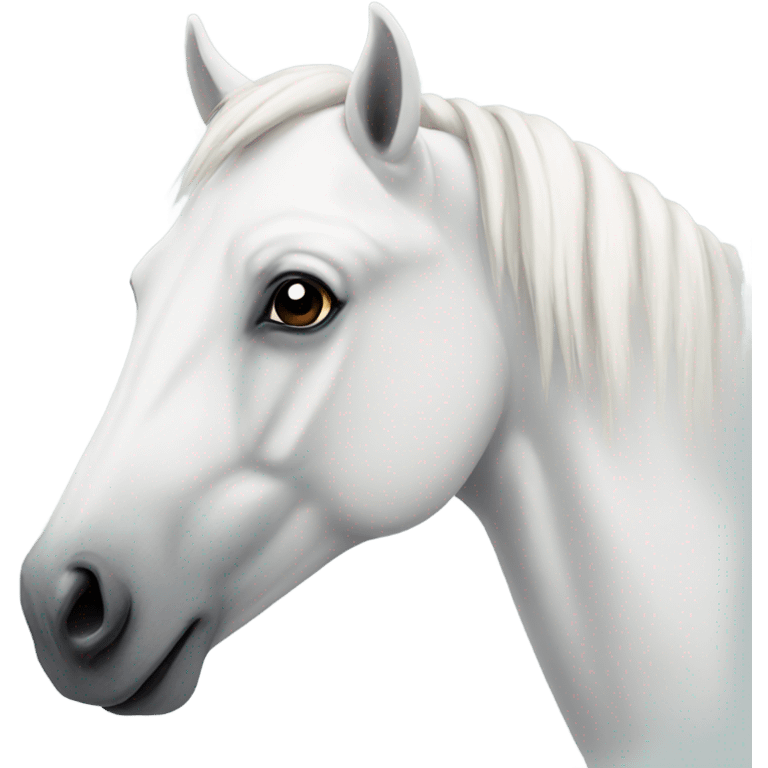 White horse emoji