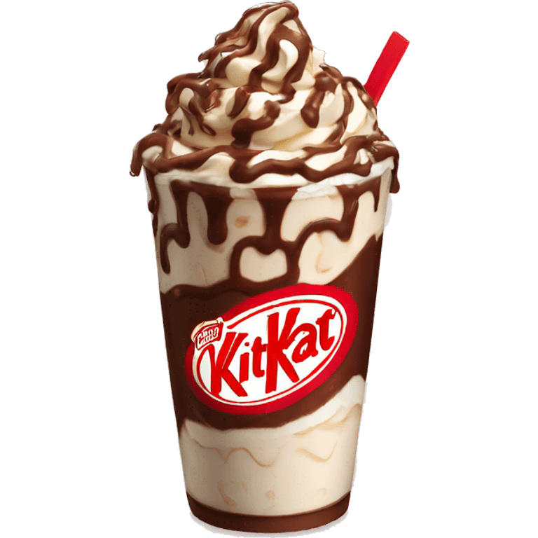 Kitkat shake emoji