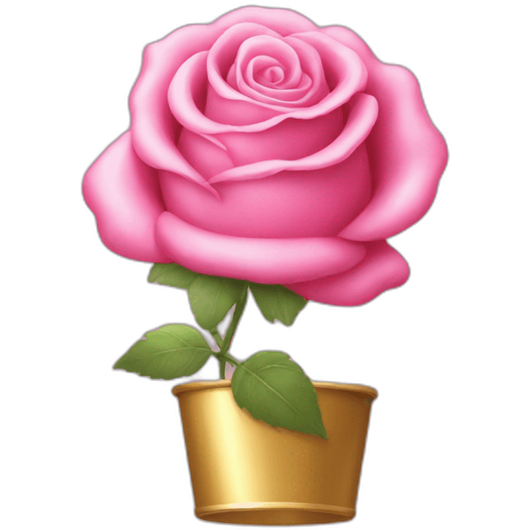 Canette rose emoji