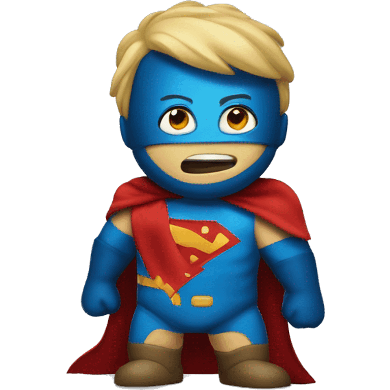 super heroi da limpeza emoji