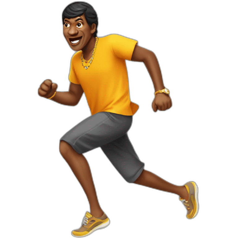 vadivelu running emoji