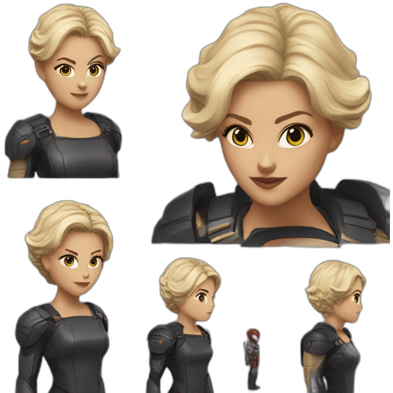 Margo robbie captaî marvel emoji