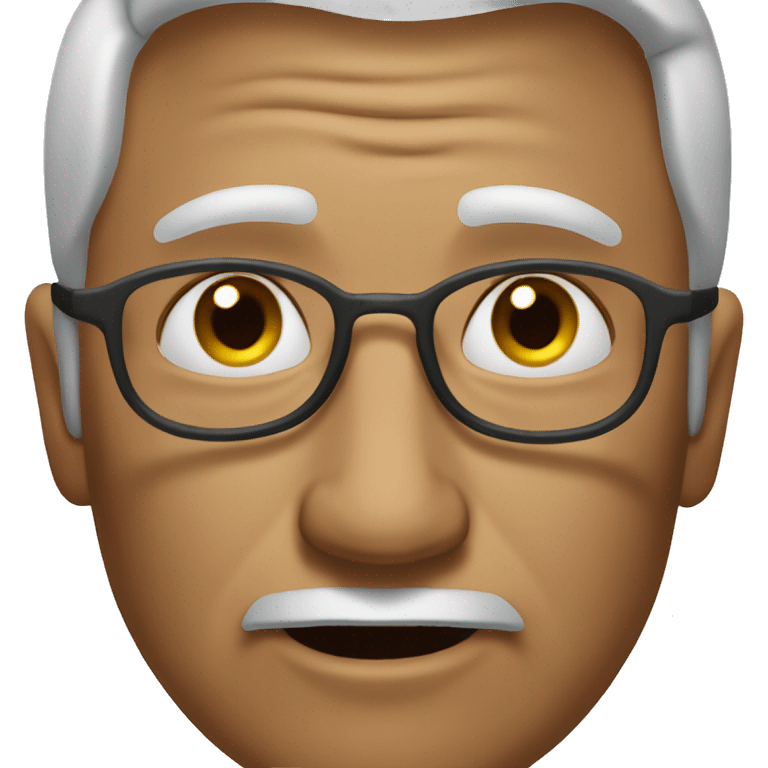 Old disengrated person  emoji