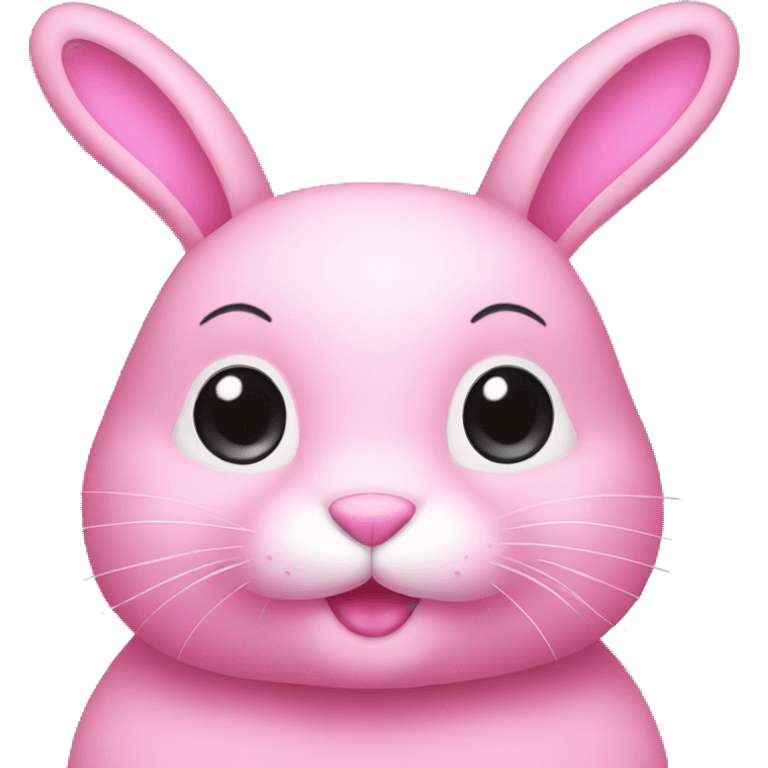 pink bunny emoji