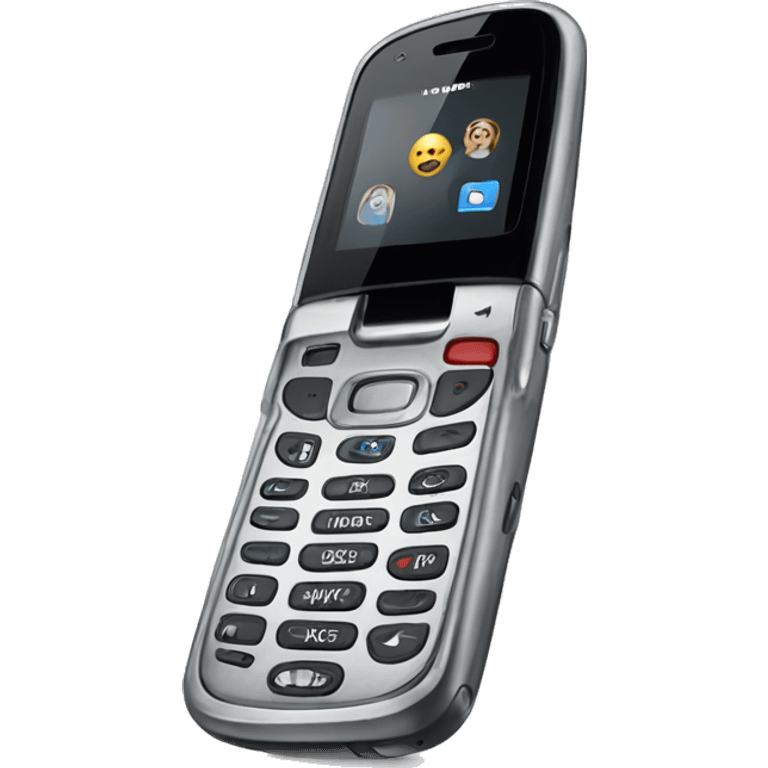 motorola flip phone emoji