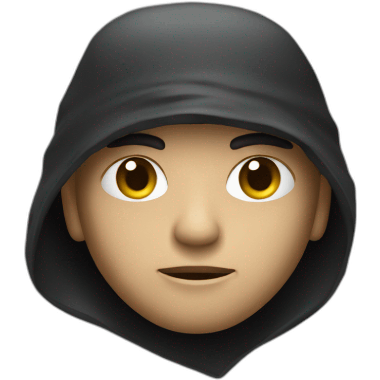 Ninja noir emoji