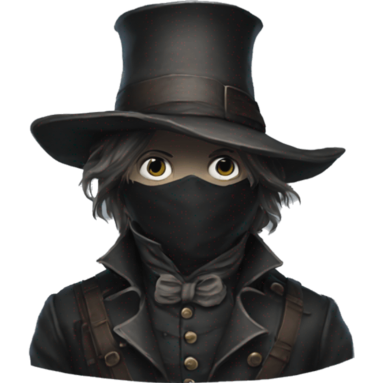 bloodborne  Victorian age hiding face emoji