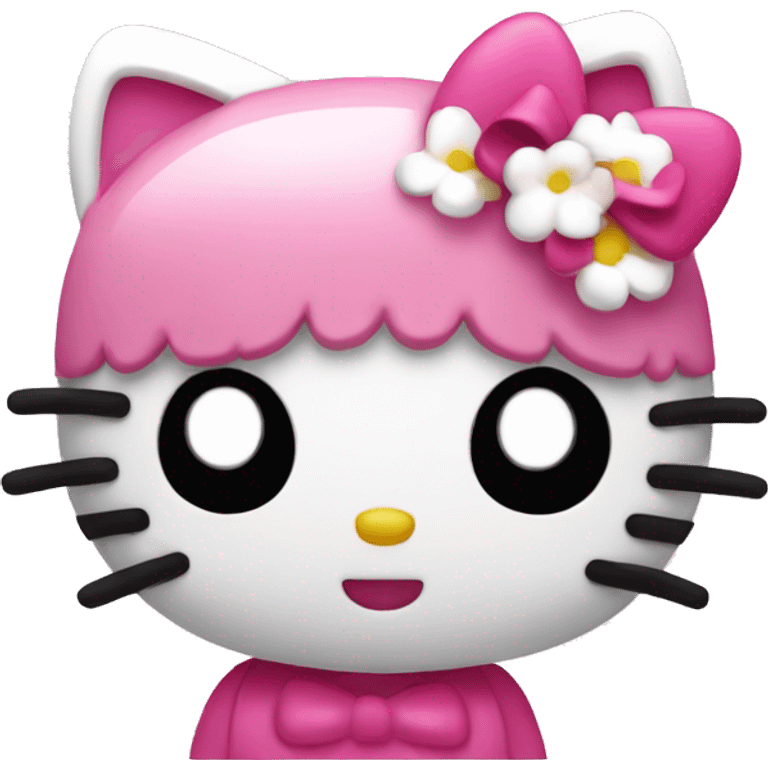 Hello kitty emoji