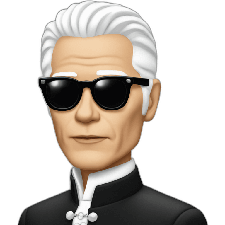 lagerfeld emoji