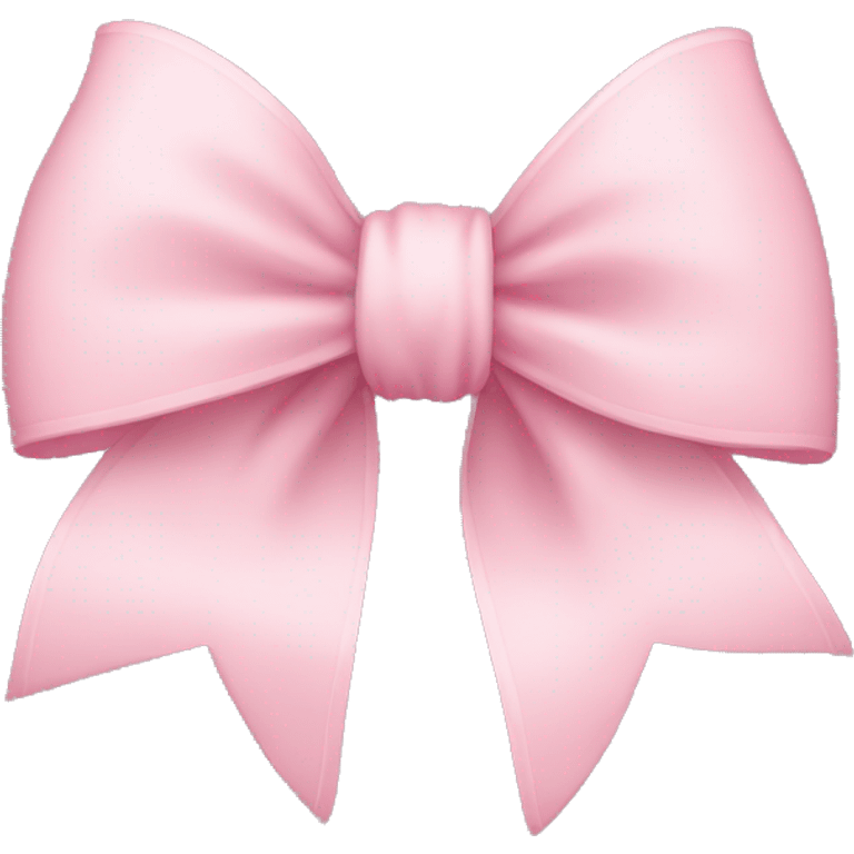 Light pink bow emoji