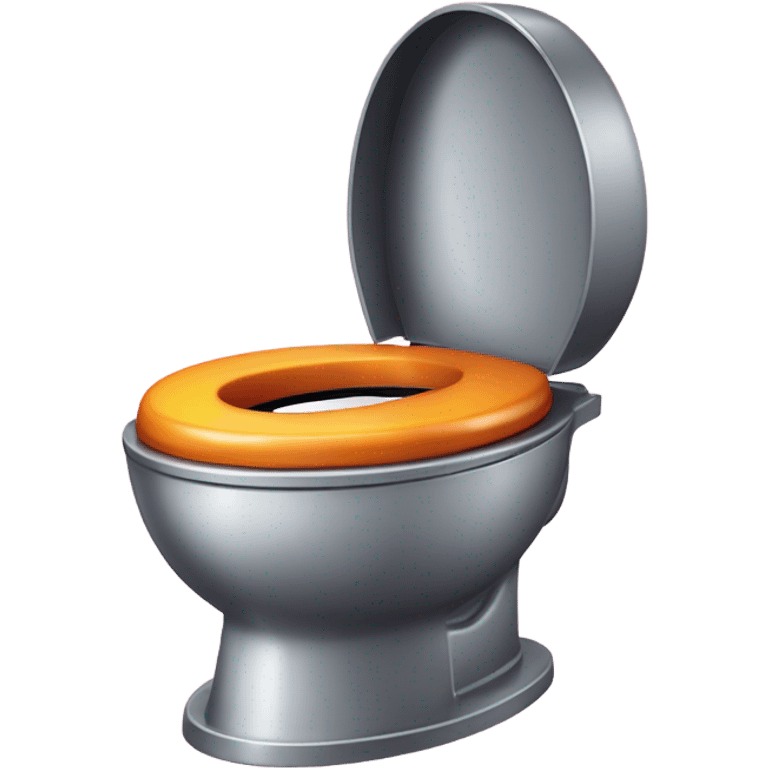 Skibidi toilet on a barbecue  emoji