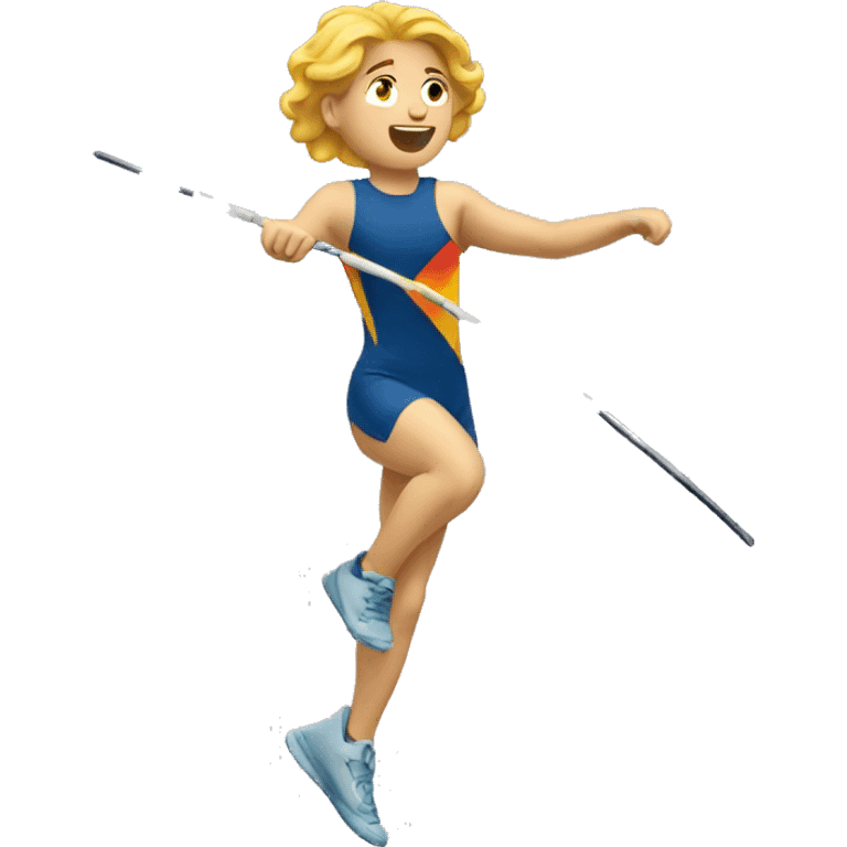 Javelin thrower emoji