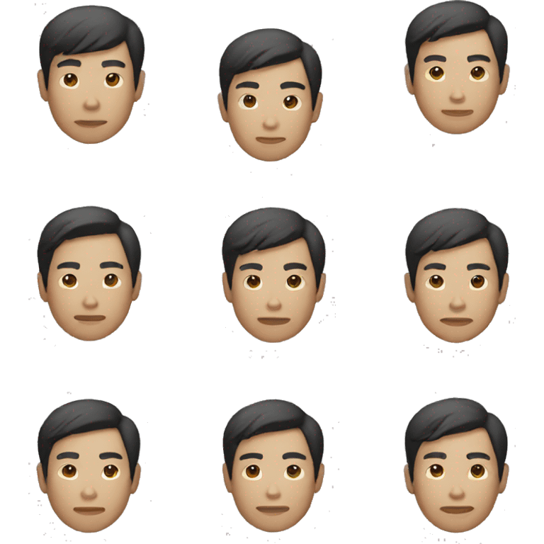 Asian guy emoji