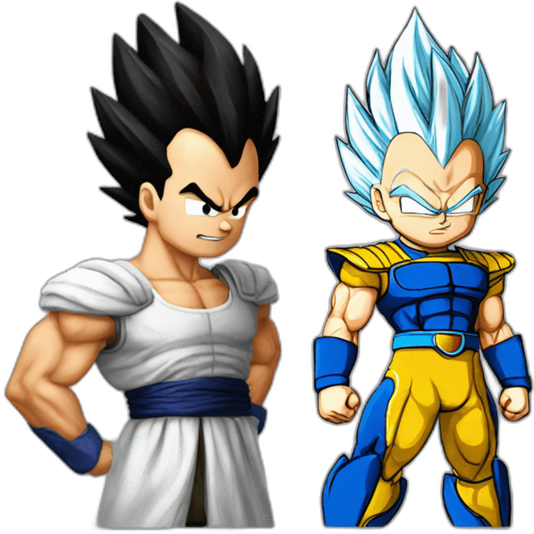 Holy vs Vegeta emoji