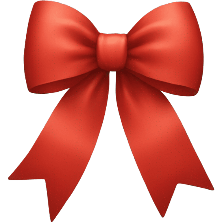 Red bow emoji