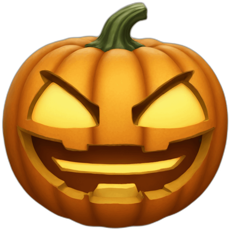 Halloween pumpkin emoji