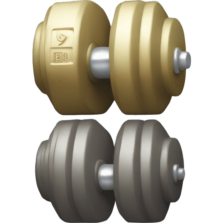 1kg dumbell emoji