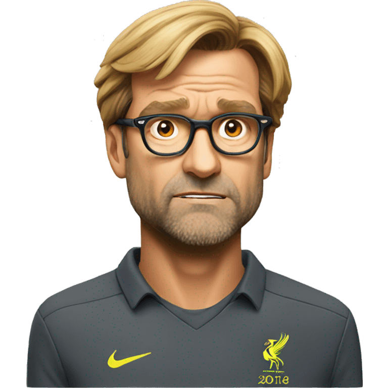 Klopp nervous emoji