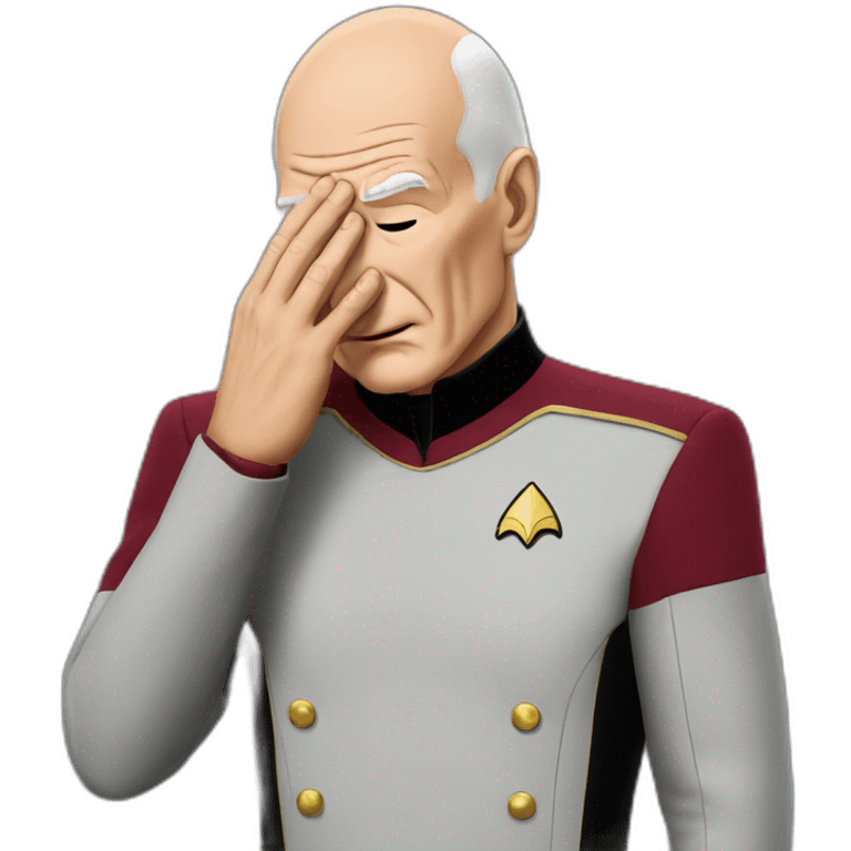 captain picard facepalm emoji