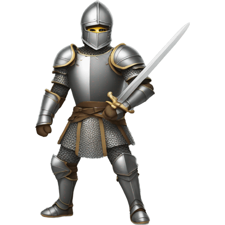 knight fighting stance emoji