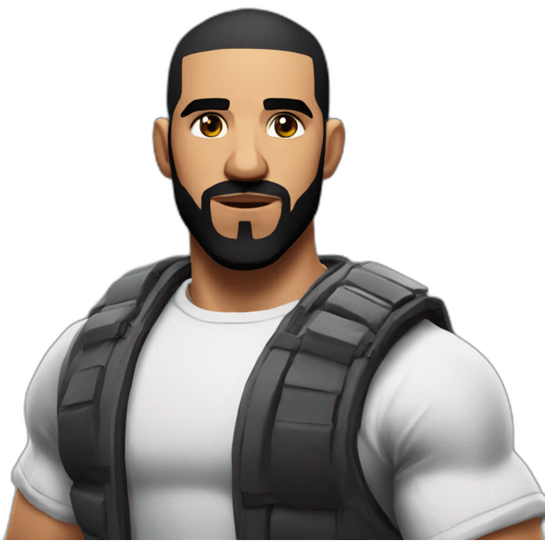 Drake Fortnite MMA emoji