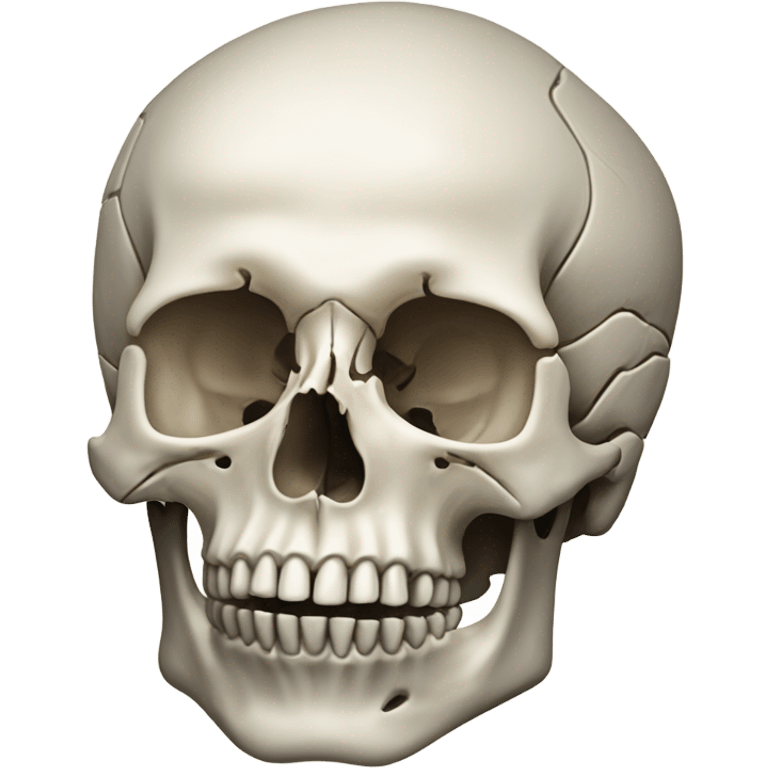 anatomy skull bones emoji