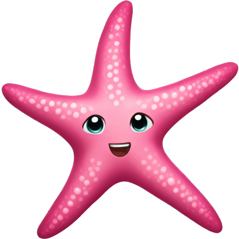 Pink Starfish emoji