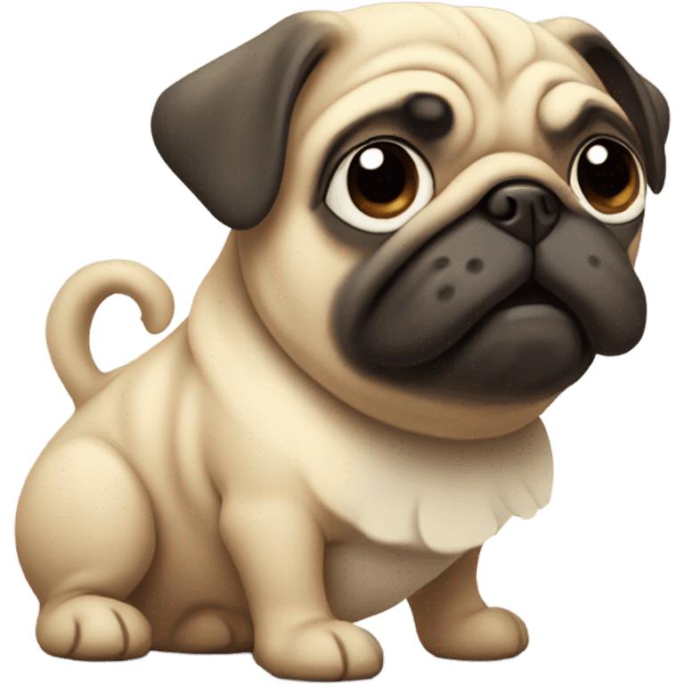 Pug emoji