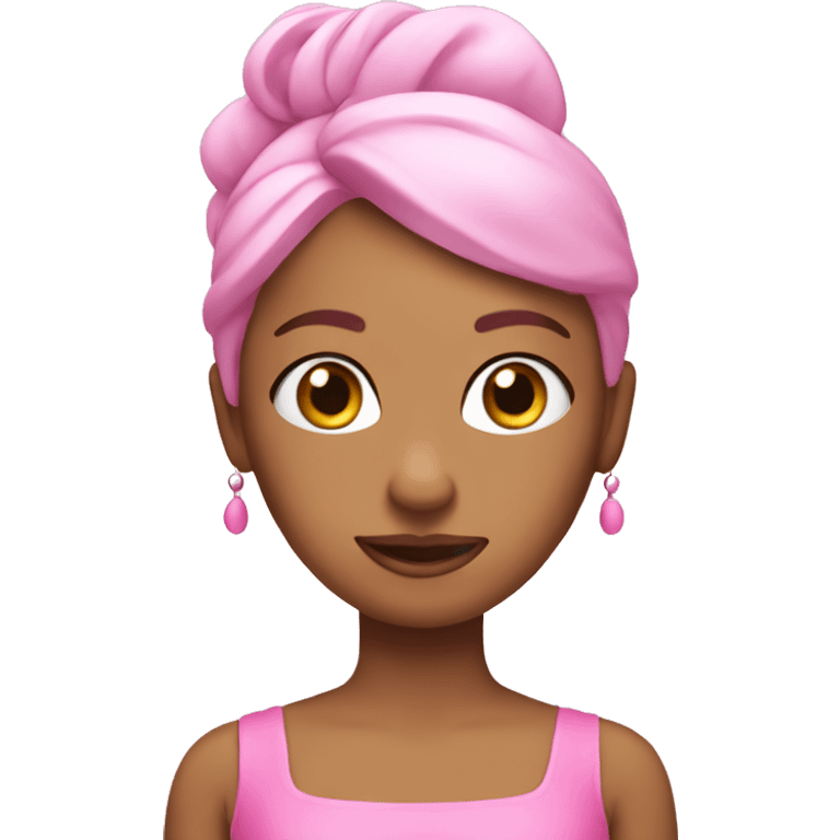 Pink Pilates princess  emoji