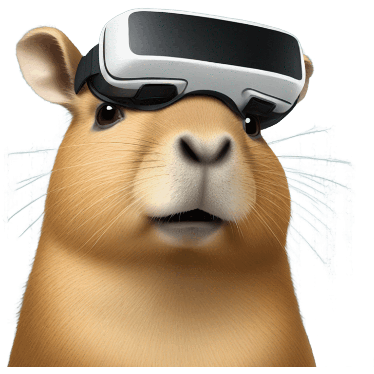 capybara VR emoji