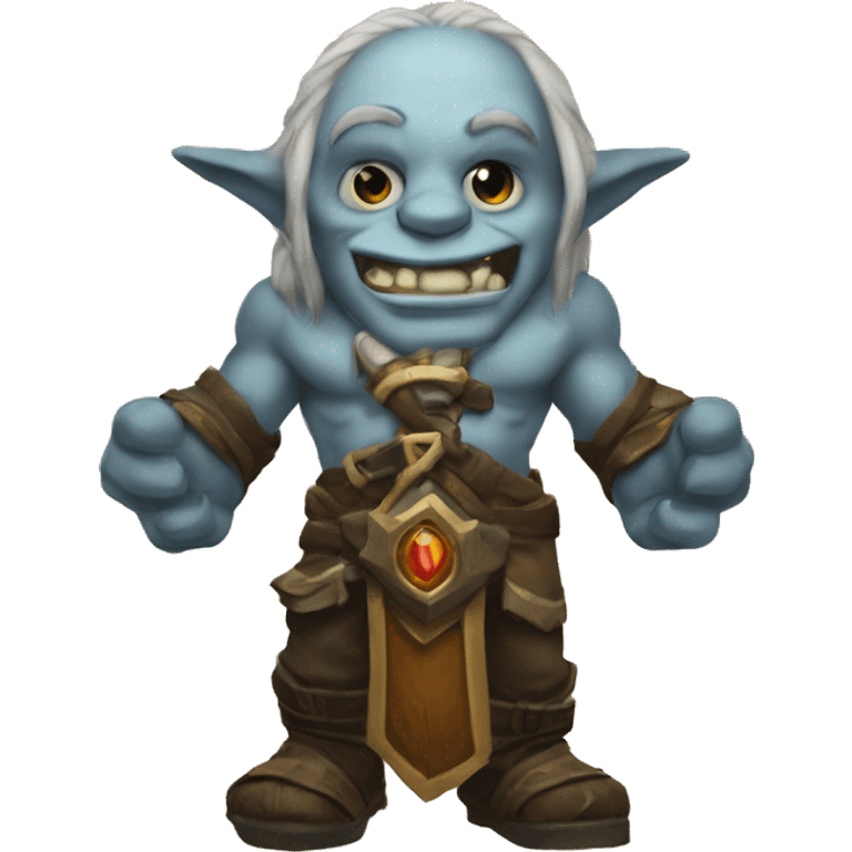 drawf from world of warcraft with the logo Frankz and make sure the size is 1MB emoji