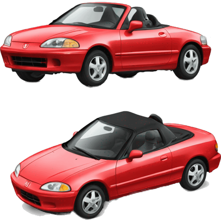 Honda Del Sol 1992 emoji