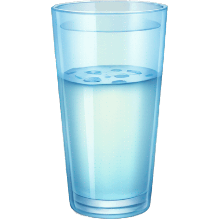 glass of water emoji