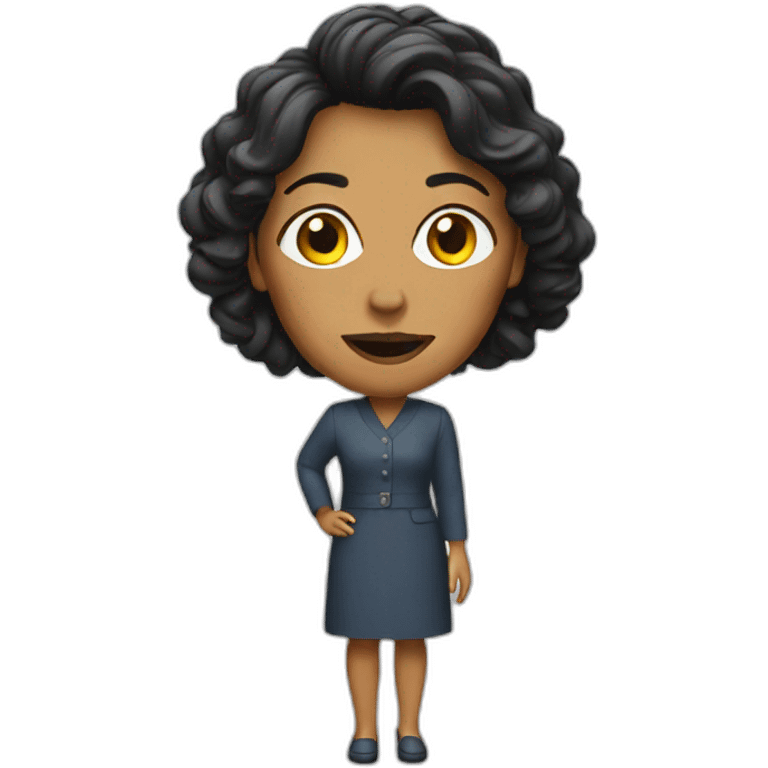 TV woman emoji