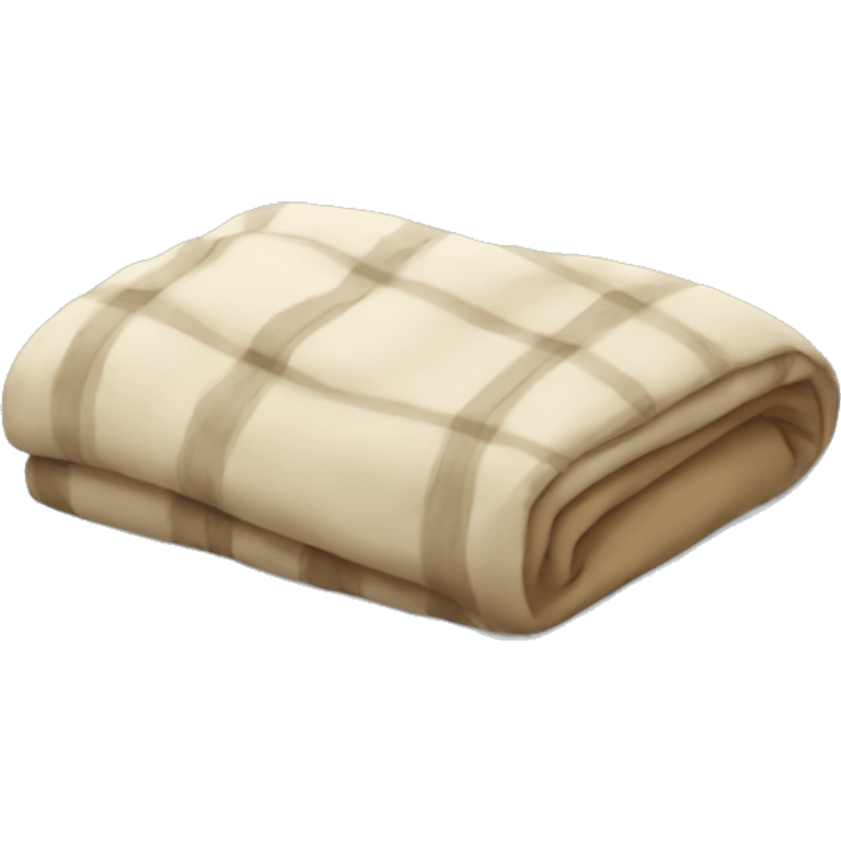 Man in a blanket sleeping emoji