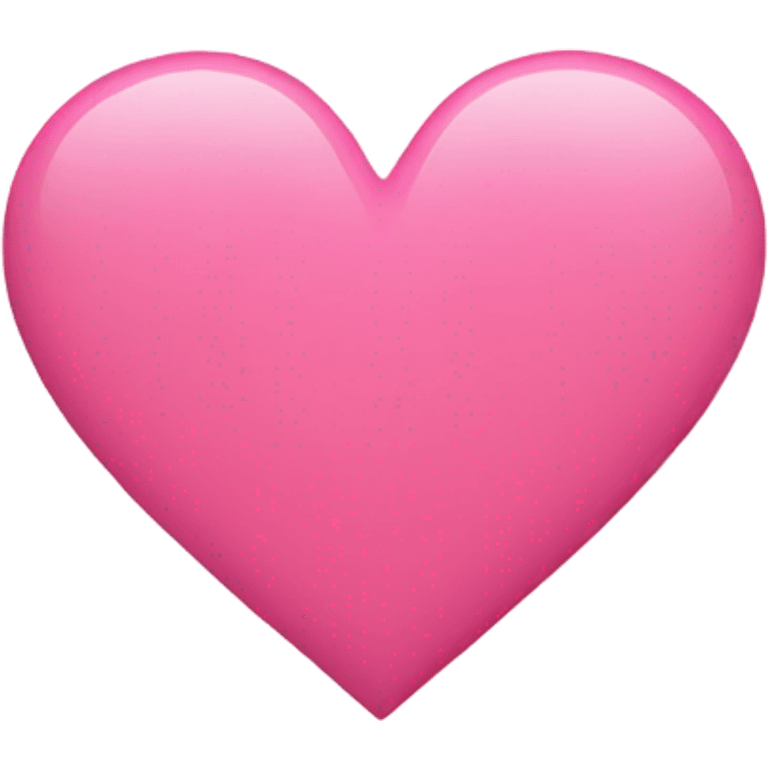 Pink heart  emoji