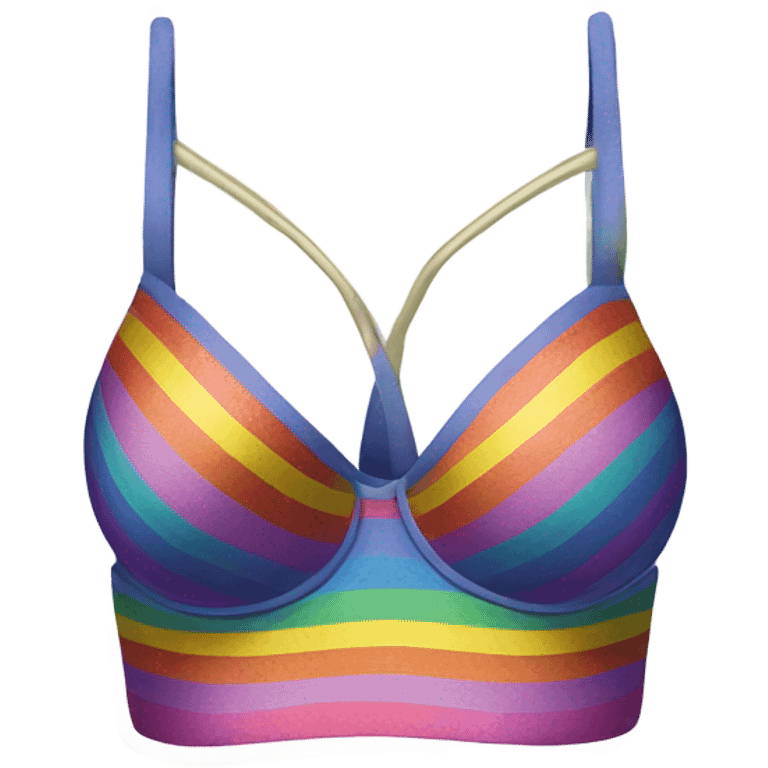 Pride bra emoji