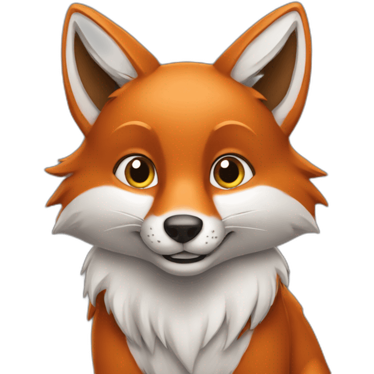 Chat-sur-un-renard emoji