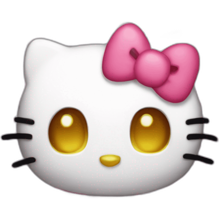 hello kitty love emoji