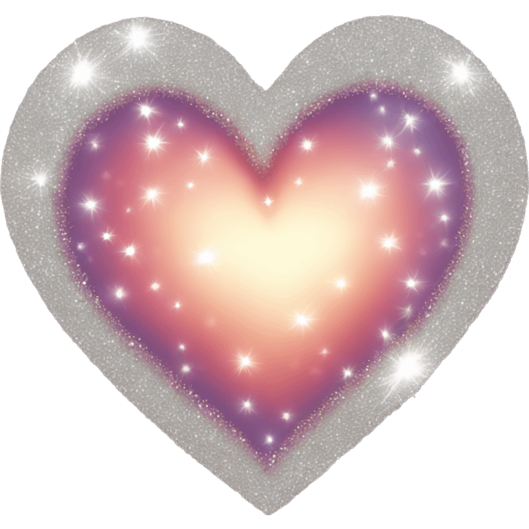 Sparkly heart  emoji