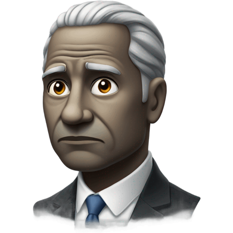 sad president emoji