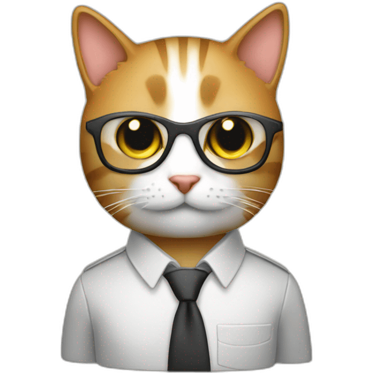 Cat system administrator emoji