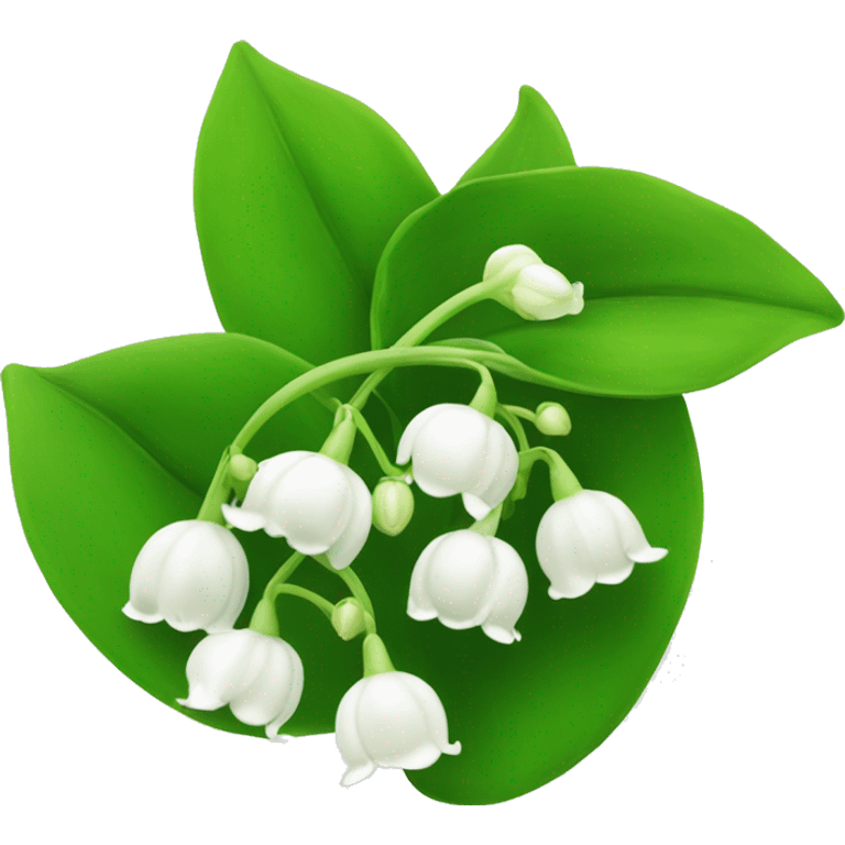 Lilly of the valley emoji